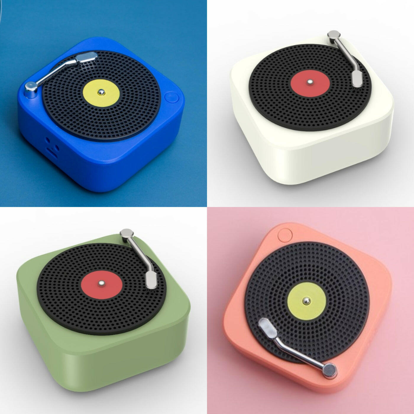 4 colors portable bluetooth speaker