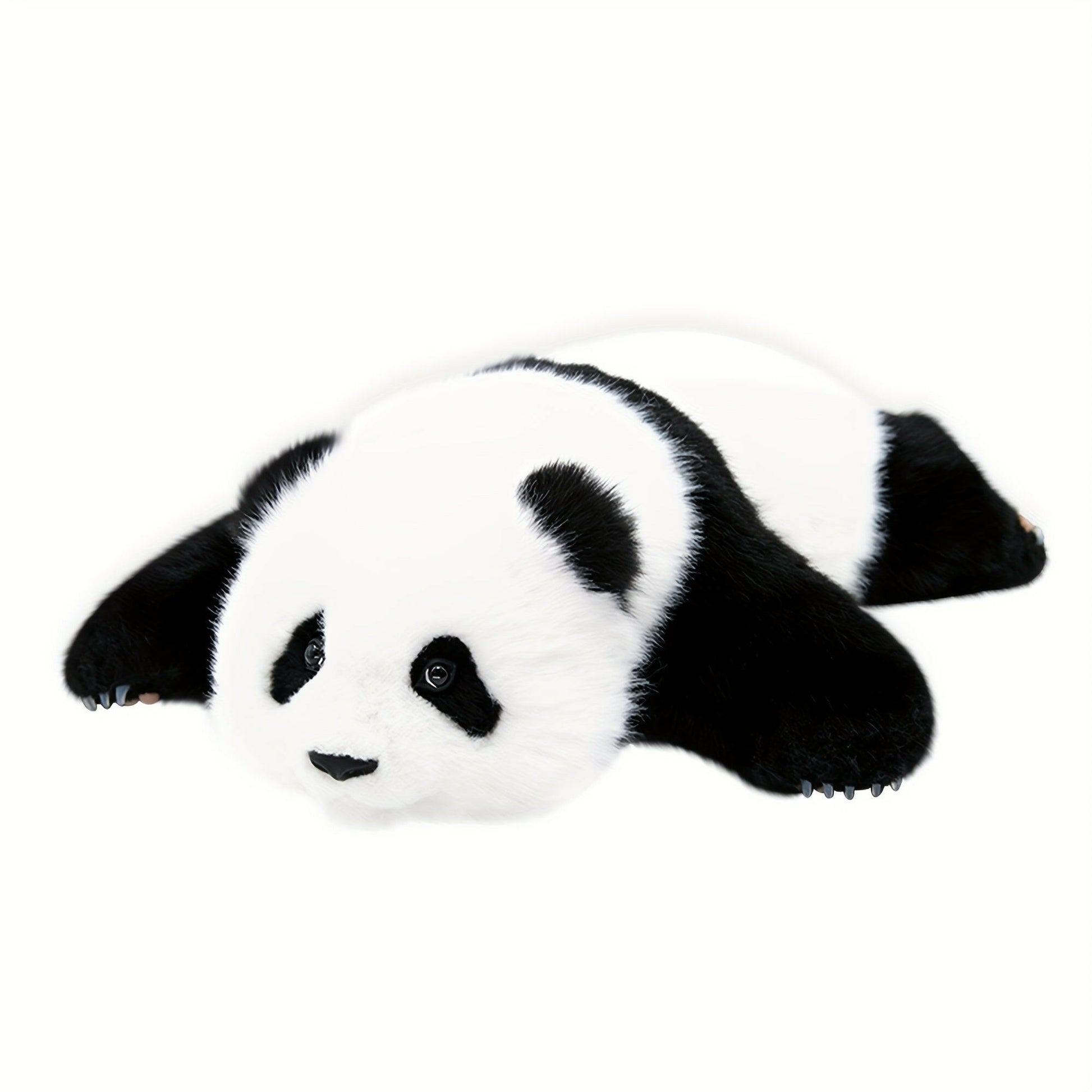 Chongker Handmade Simulated Plush Panda 'Menglan' For Panda Lovers lying type