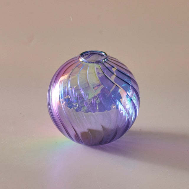 Mini Colorful Ball Vase Desk Decoration