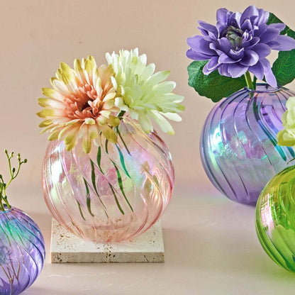 Mini Colorful Ball Vase Desk Decoration