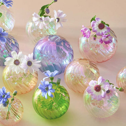 Mini Colorful Ball Vase Desk Decoration