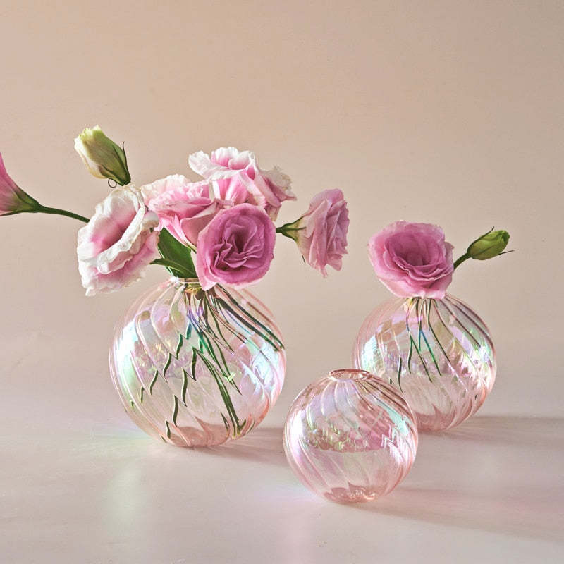 Mini Colorful Ball Vase Desk Decoration