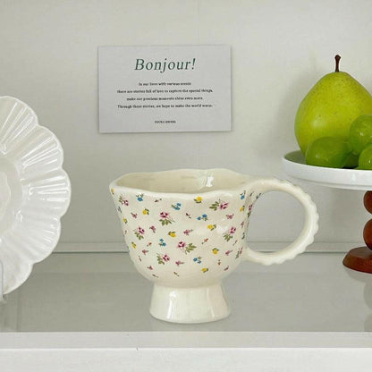 Vintage flowery mug - Biu Home