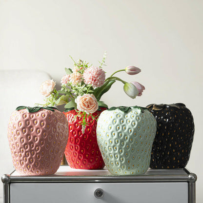 strawberry vase series by biuhome
