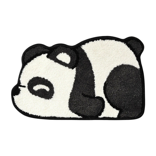 Bathroom Rug Mat Panda Sleepy by biuhome