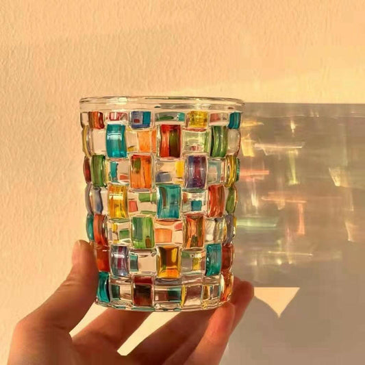 Colorful Whiskey Glasses For Cocktails, Cognac - Fathers Day Gift - Biu Home