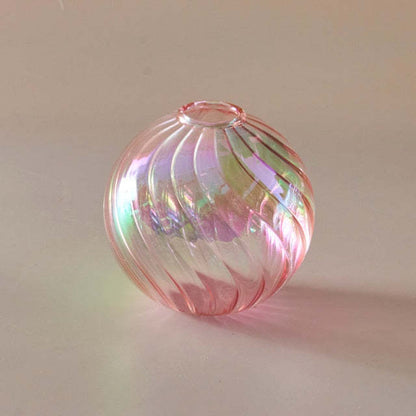 Mini Colorful Ball Vase Desk Decoration