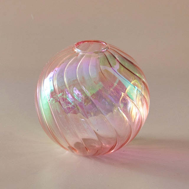 Mini Colorful Ball Vase Desk Decoration