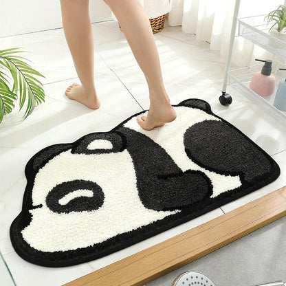 step on Bath Rug Mat Panda Sleepy