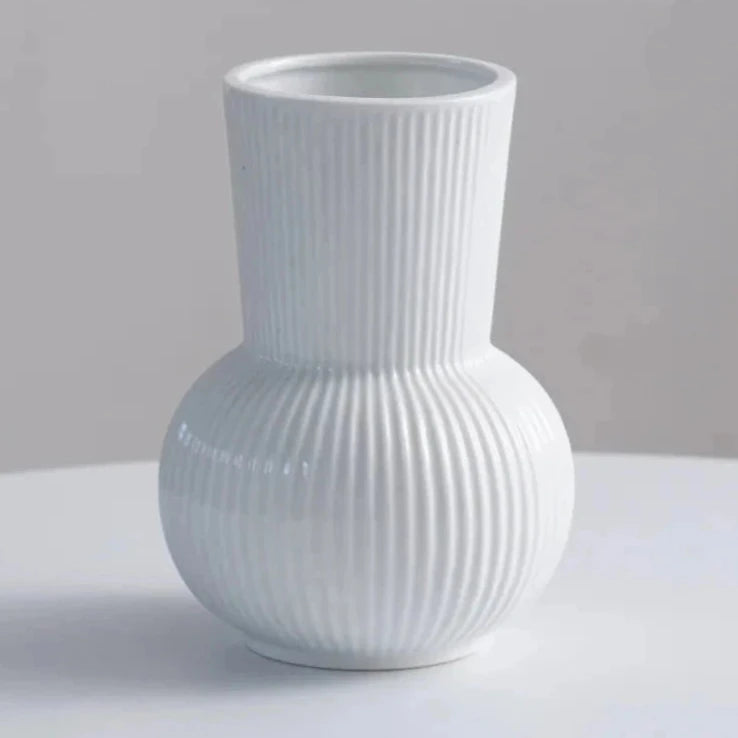 Minimalism Nordic Ceramic Vase for Dried Flower Decoration