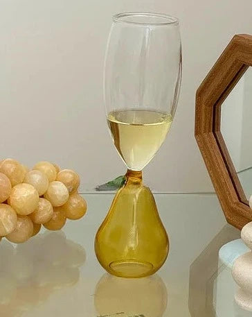 Creative Wine Glass pear Shape