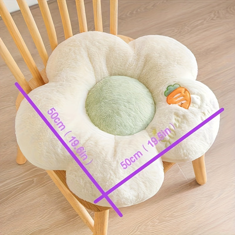 Versatile Colorful Flower Cushion