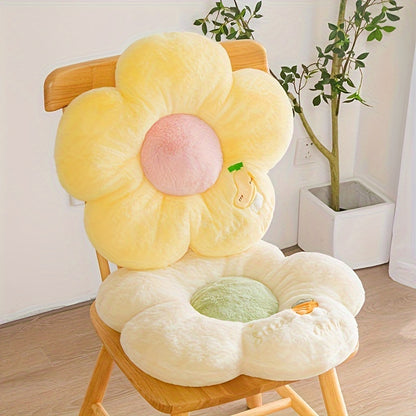 Versatile Colorful Flower Cushion