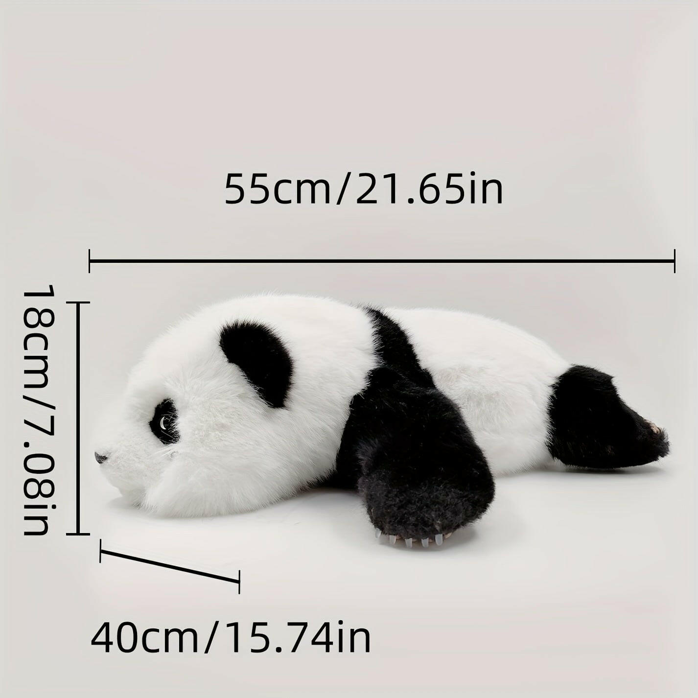 Chongker Handmade Simulated Plush Panda Size